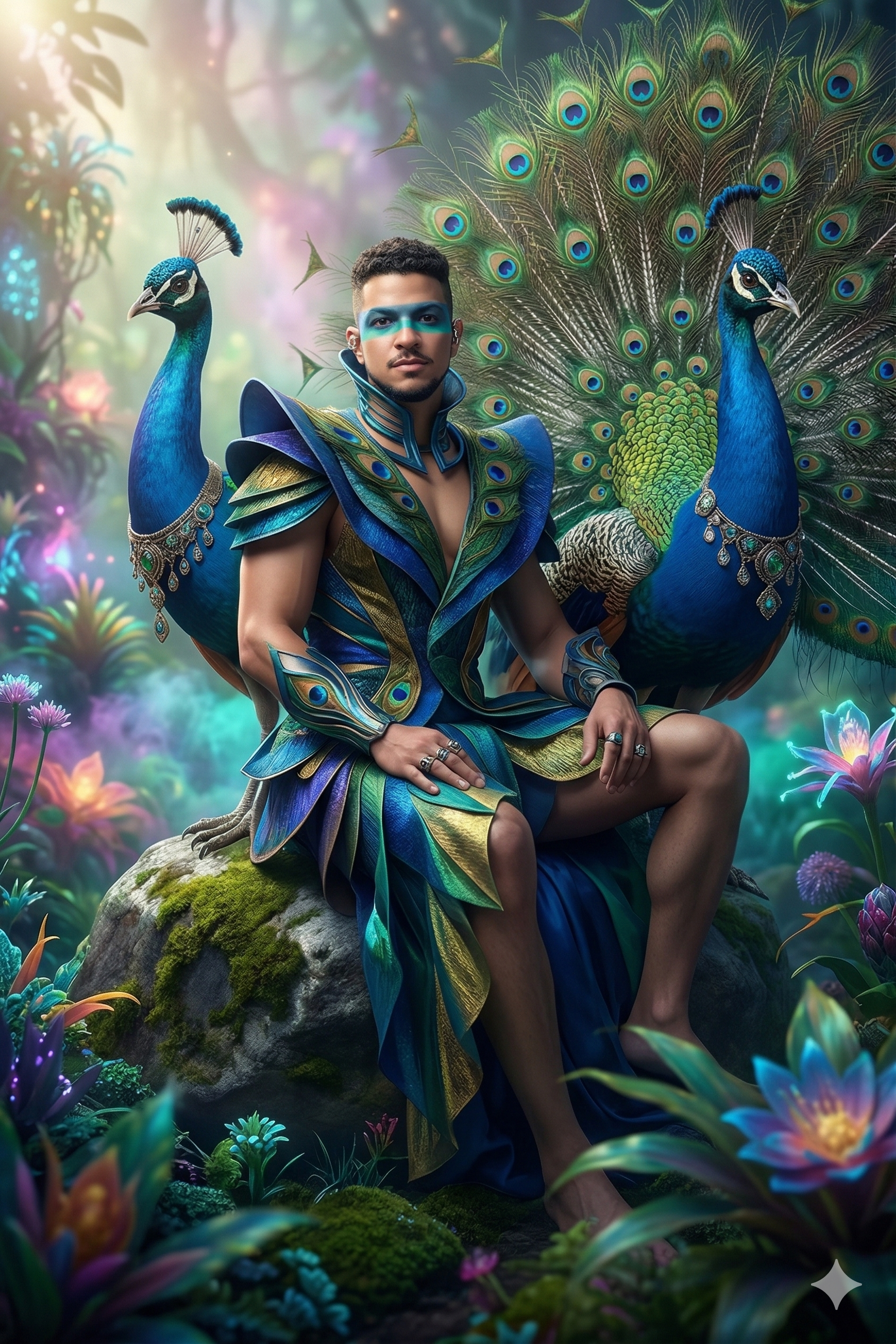 The Peacock King of Light