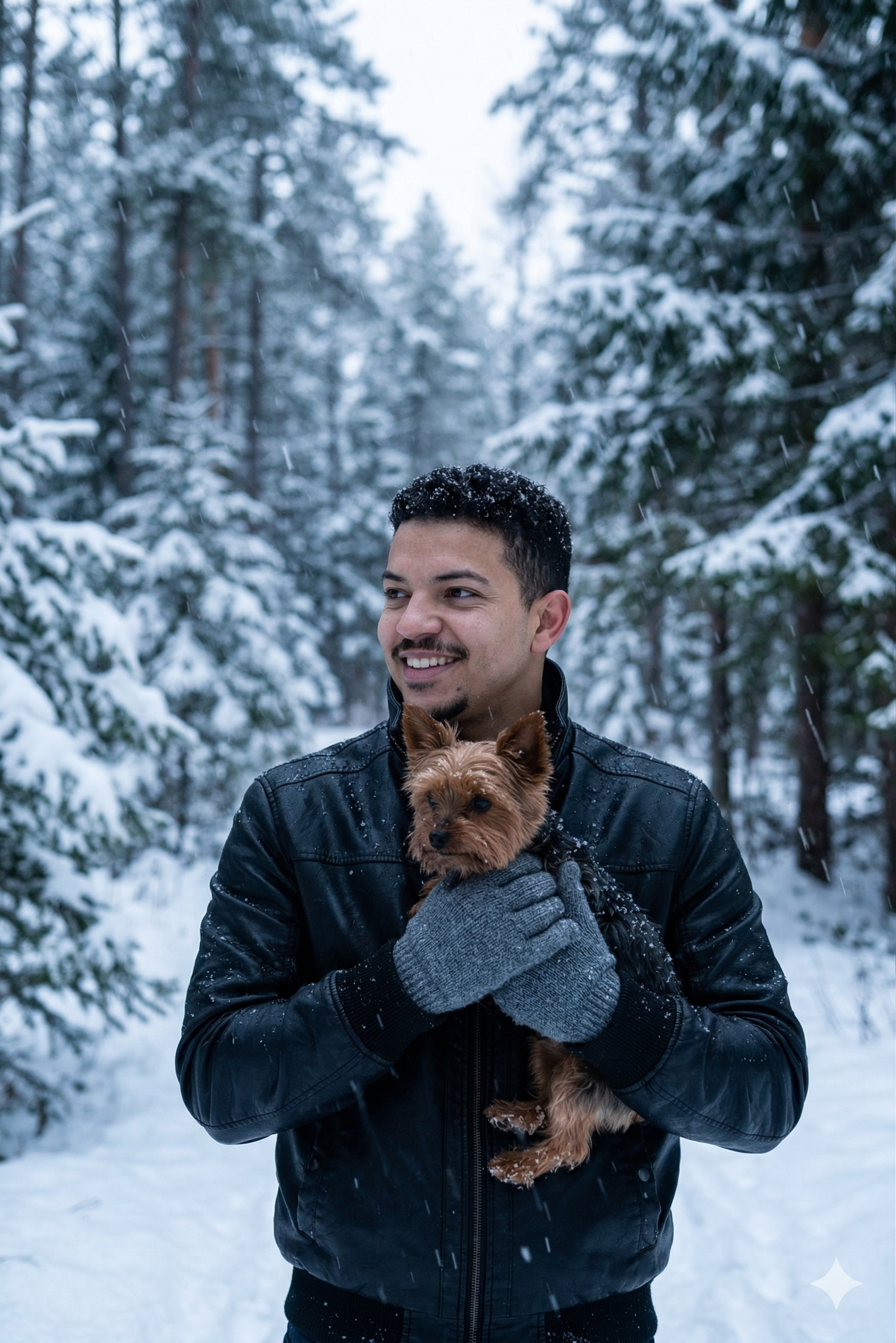 Companions in the Snow