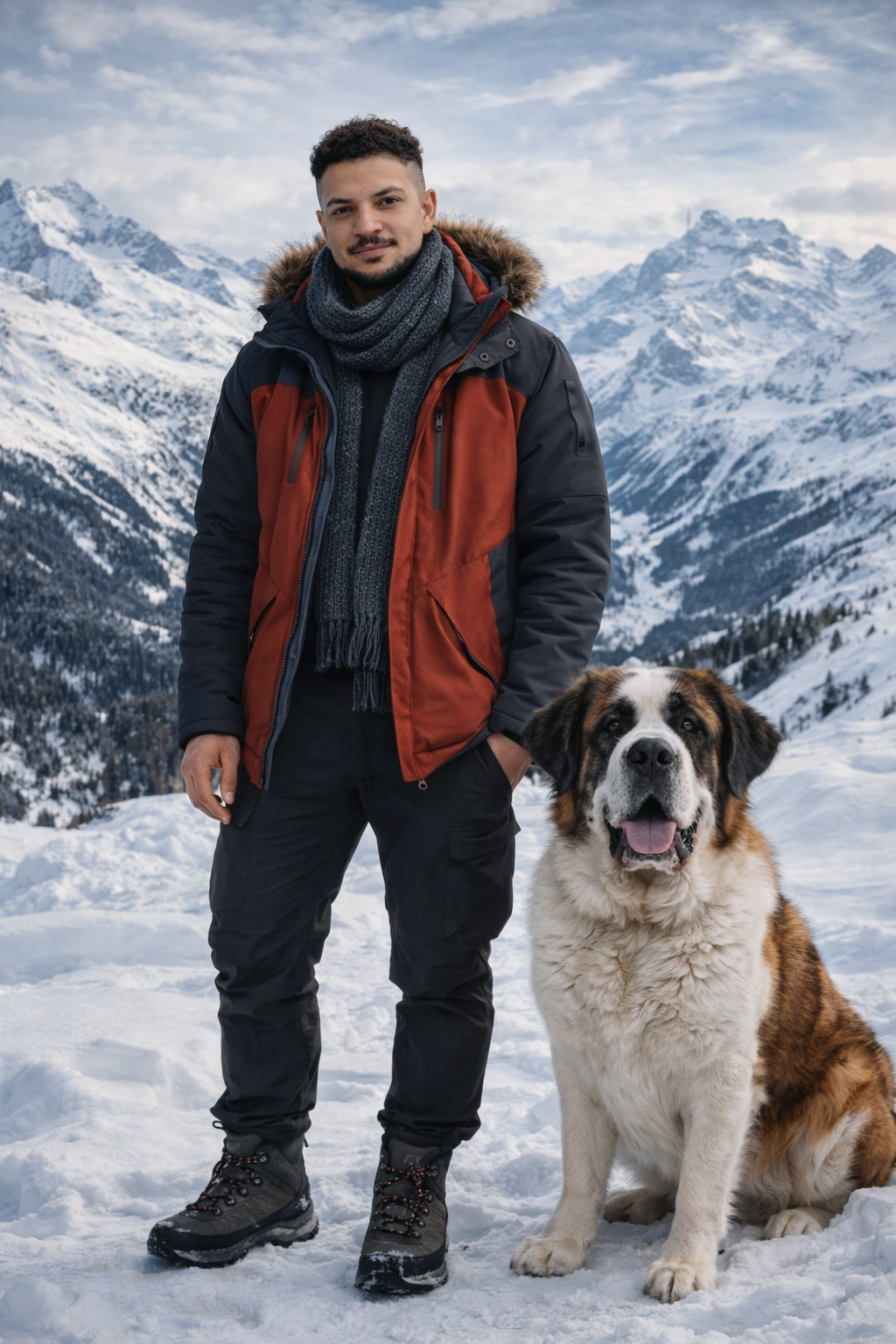 Schweiz Saint Bernard