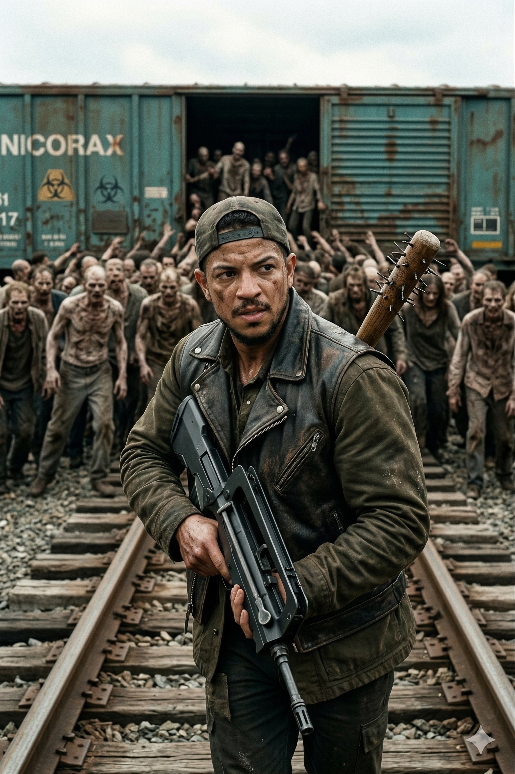 Survivor, zombie train