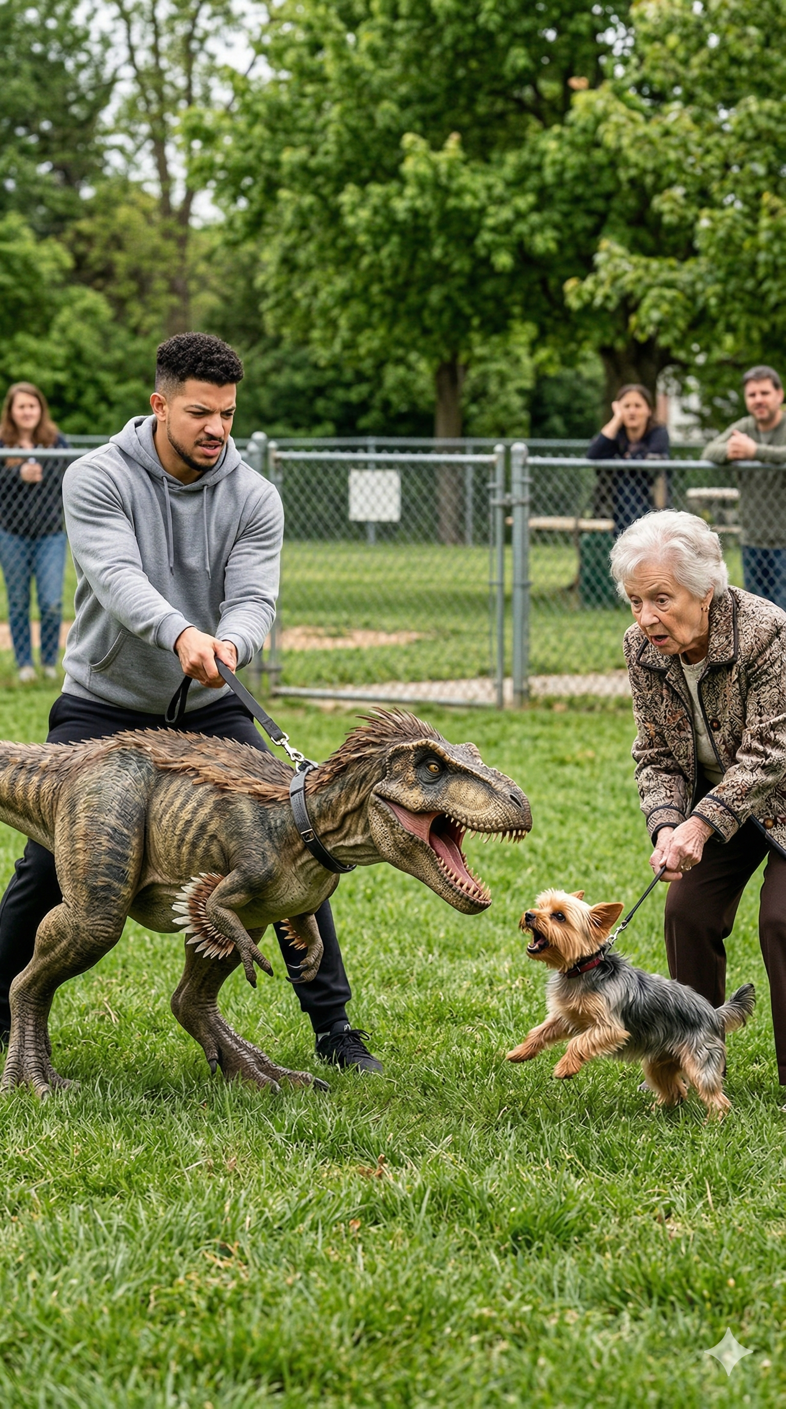 T-Rex as a pet (Adult)