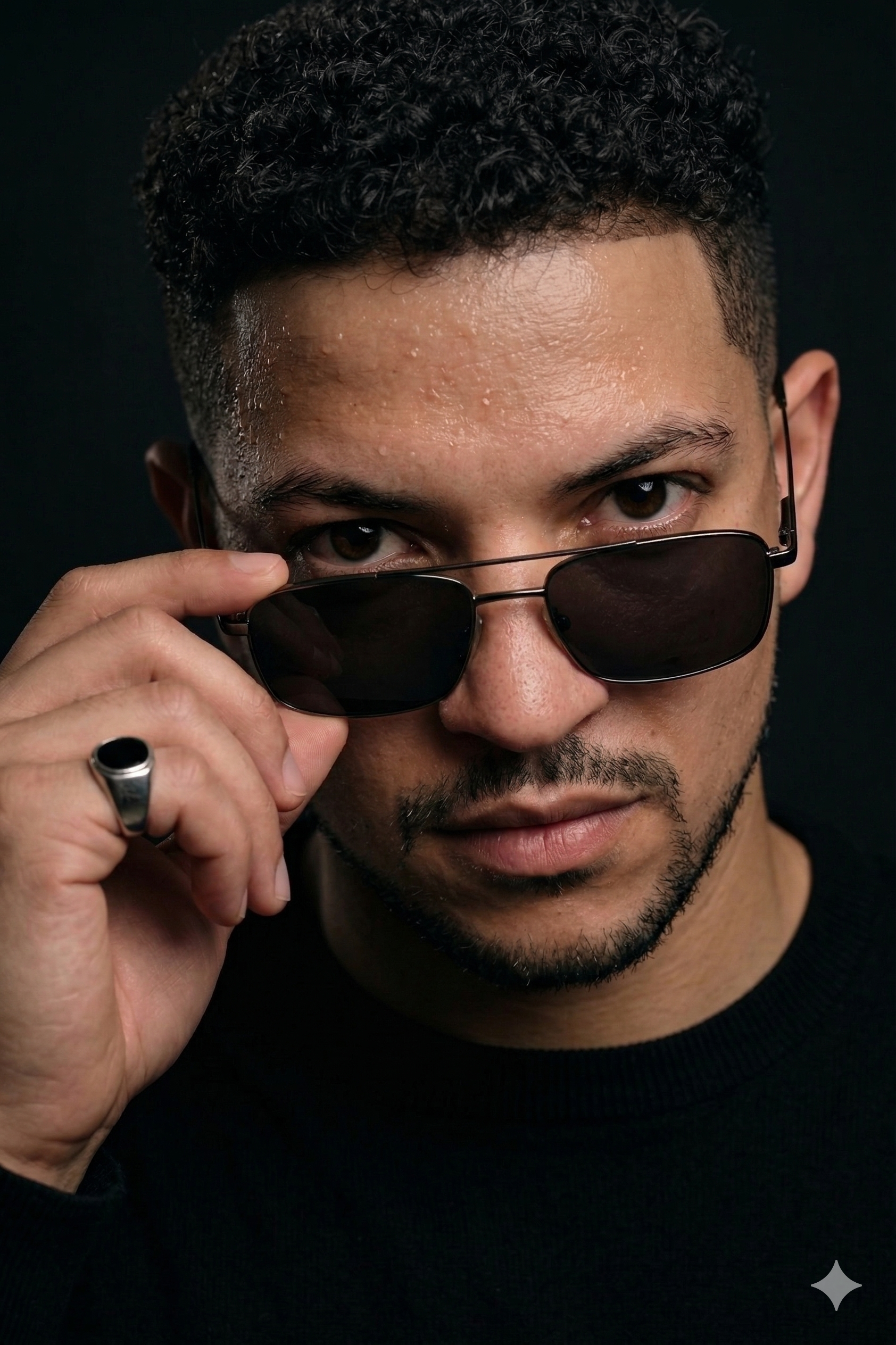 Portrait with sunglasses