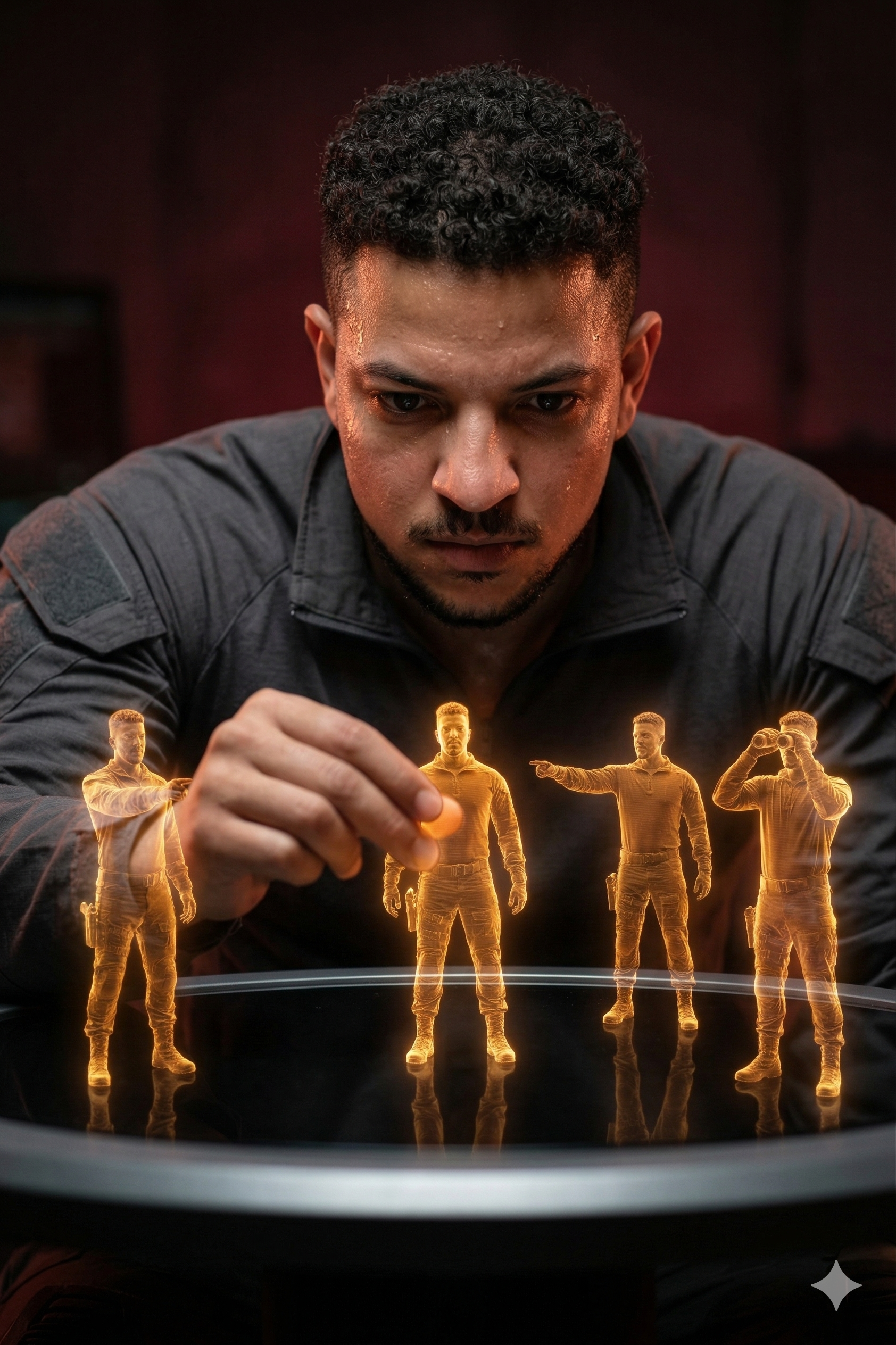 Commanding the Miniatures