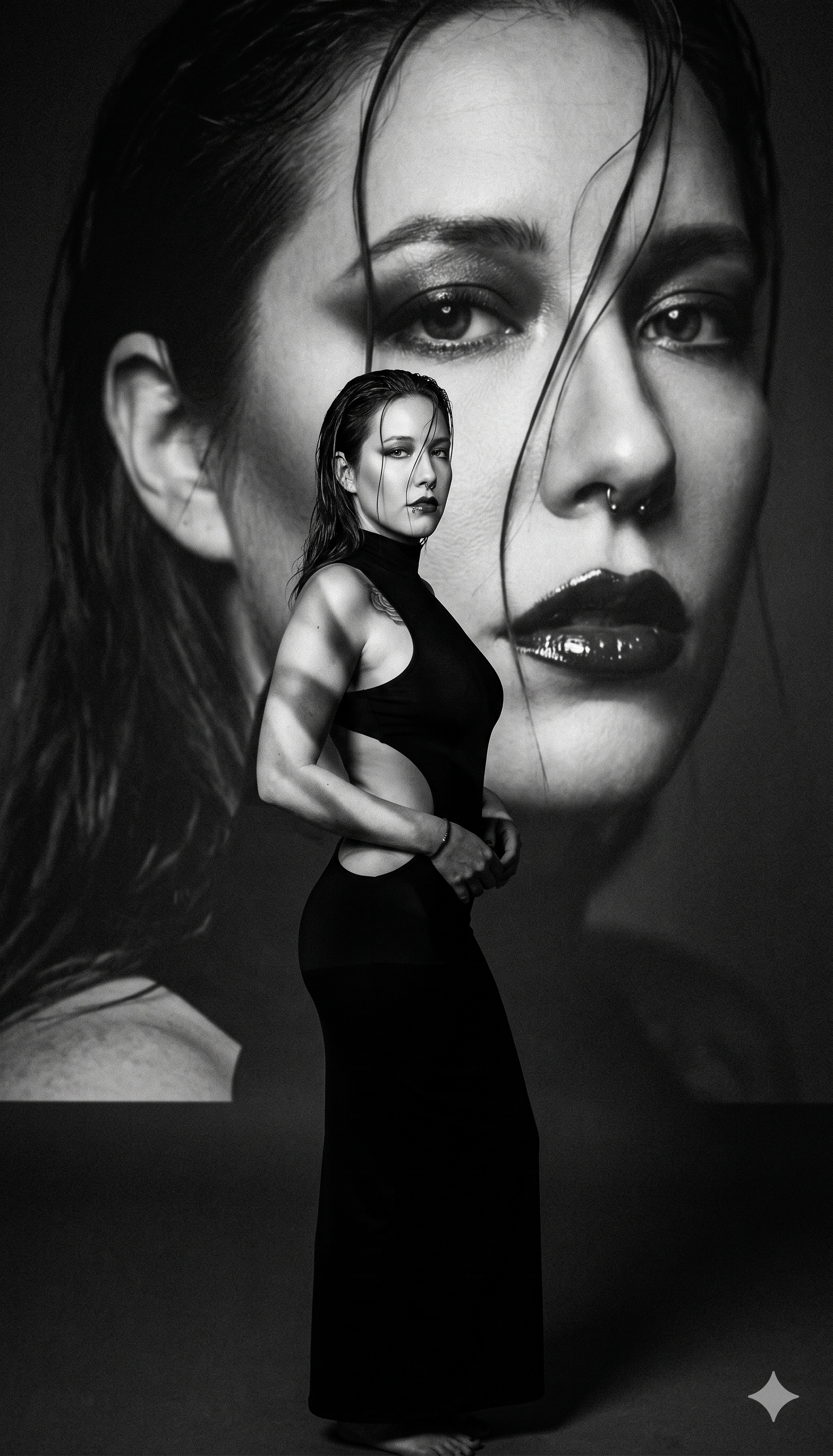 Fashion editorial portrait