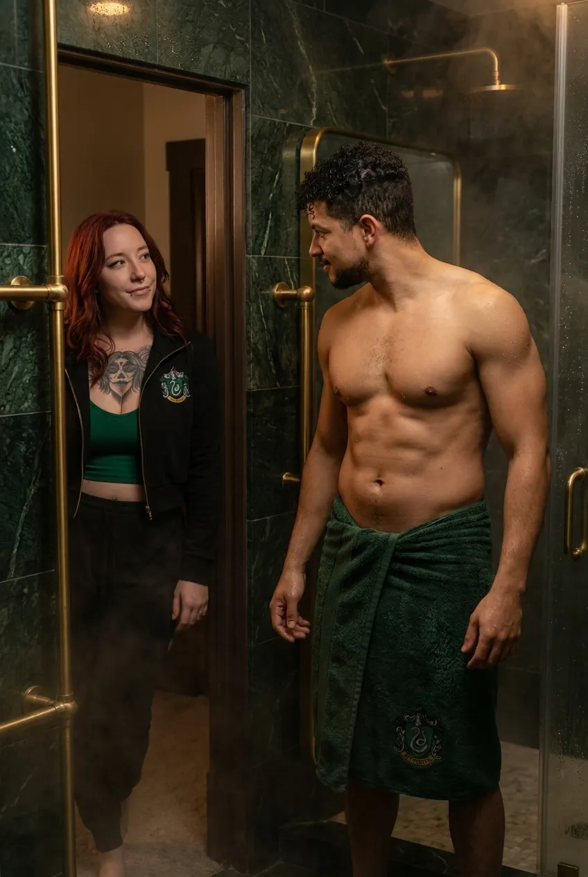 Midnight in the Slytherin Baths