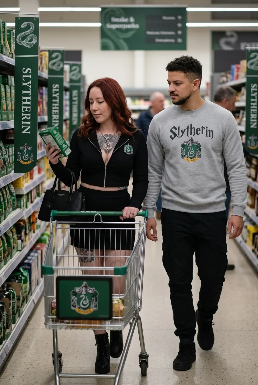 SLYTHERIN: Shopping