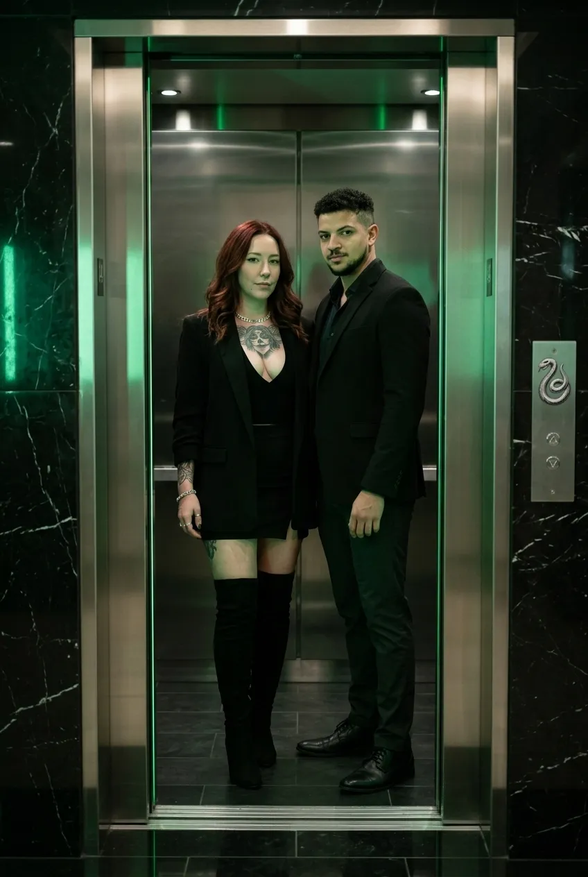 SLYTHERIN: Hotel Elevator