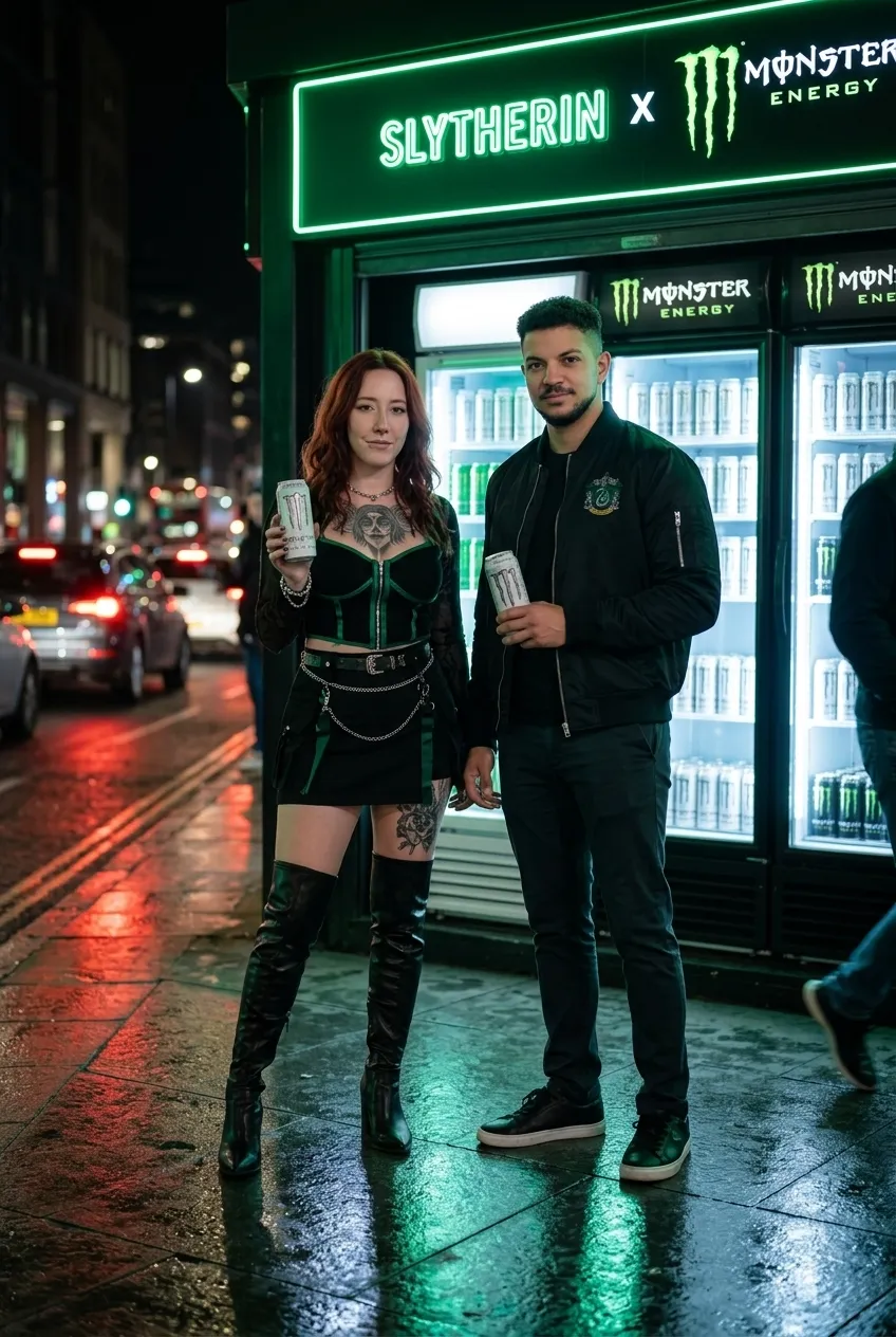 SLYTHERIN: Monster White Night Shop
