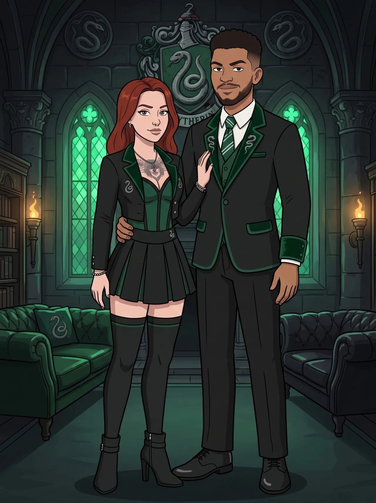 Slytherin Elite Couple