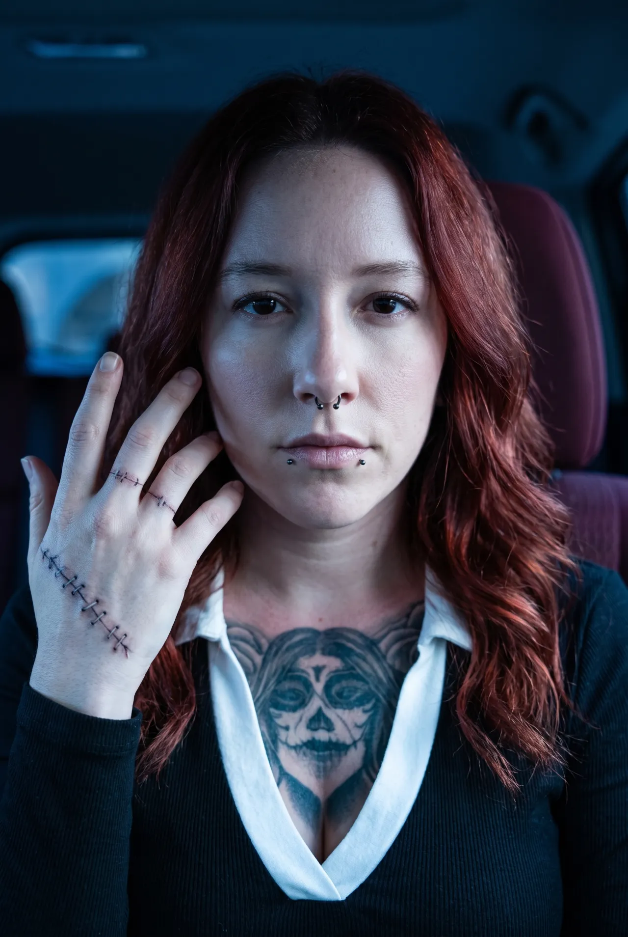 Wednesday - Stitched Hand