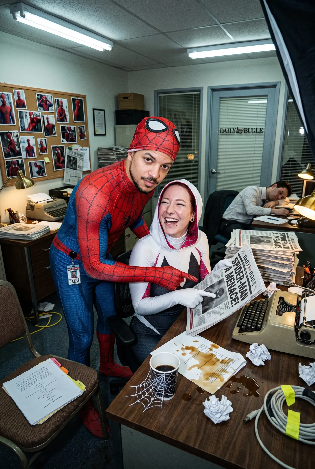 SPIDERMAN: The Editorial Staff of the Daily Bugle