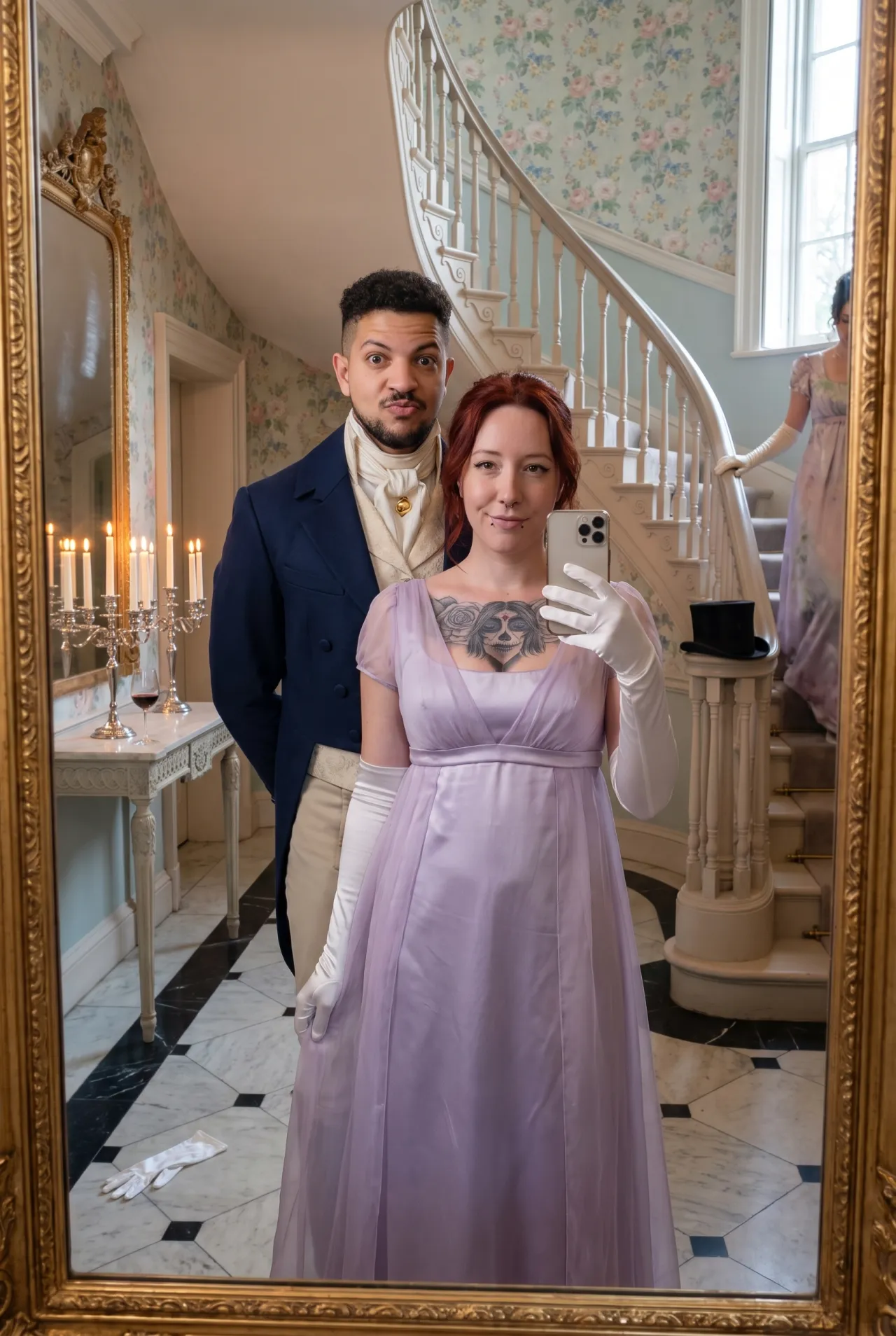 BRIDGERTON: Mirror Selfie at the Townhouse