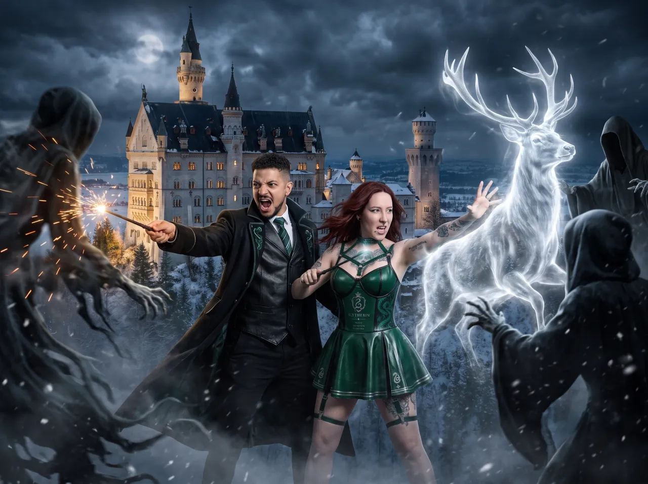 SLYTHERIN: Neuschwanstein Castle