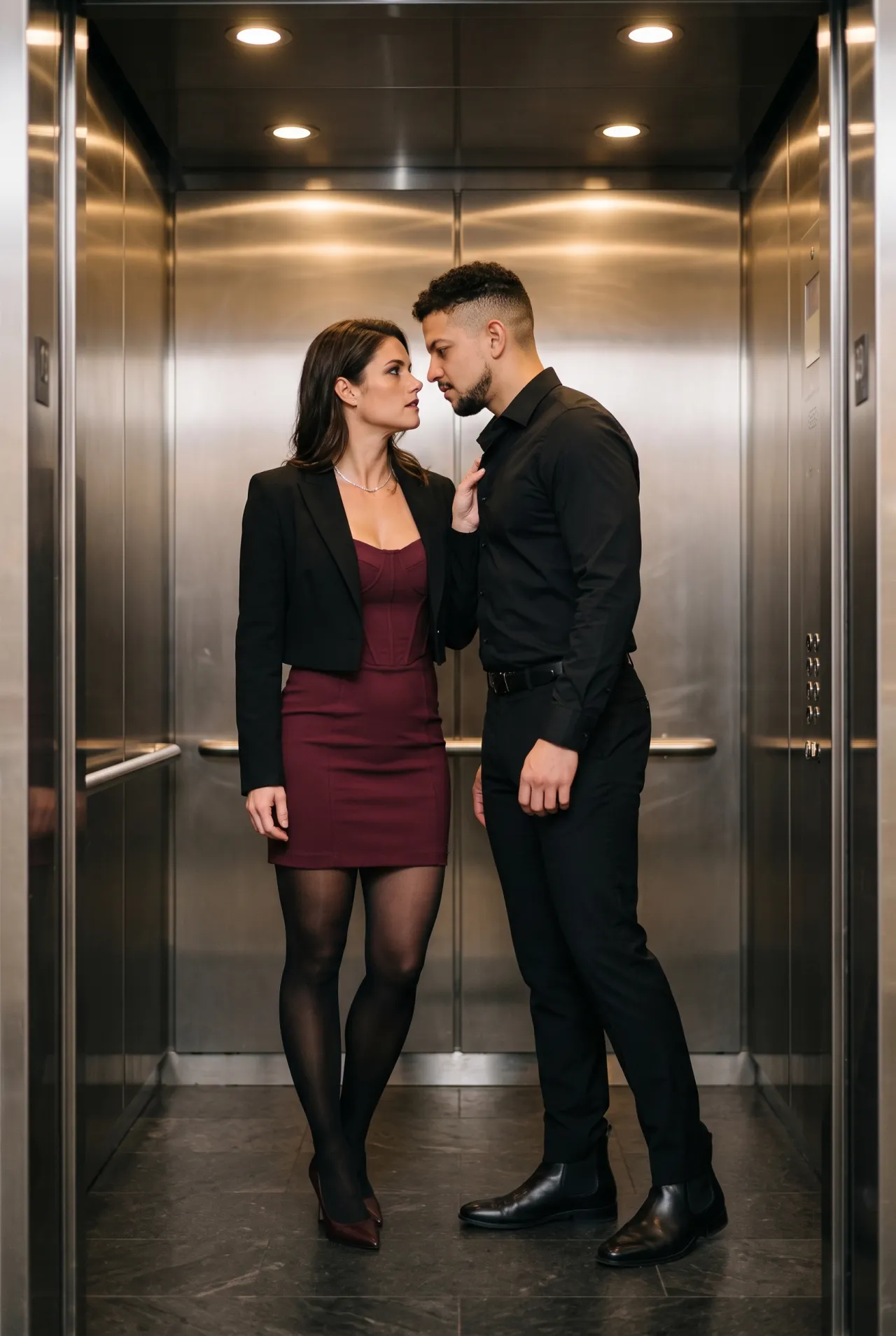 THE ALMOST KISS — ELEVATOR FASHION STORY