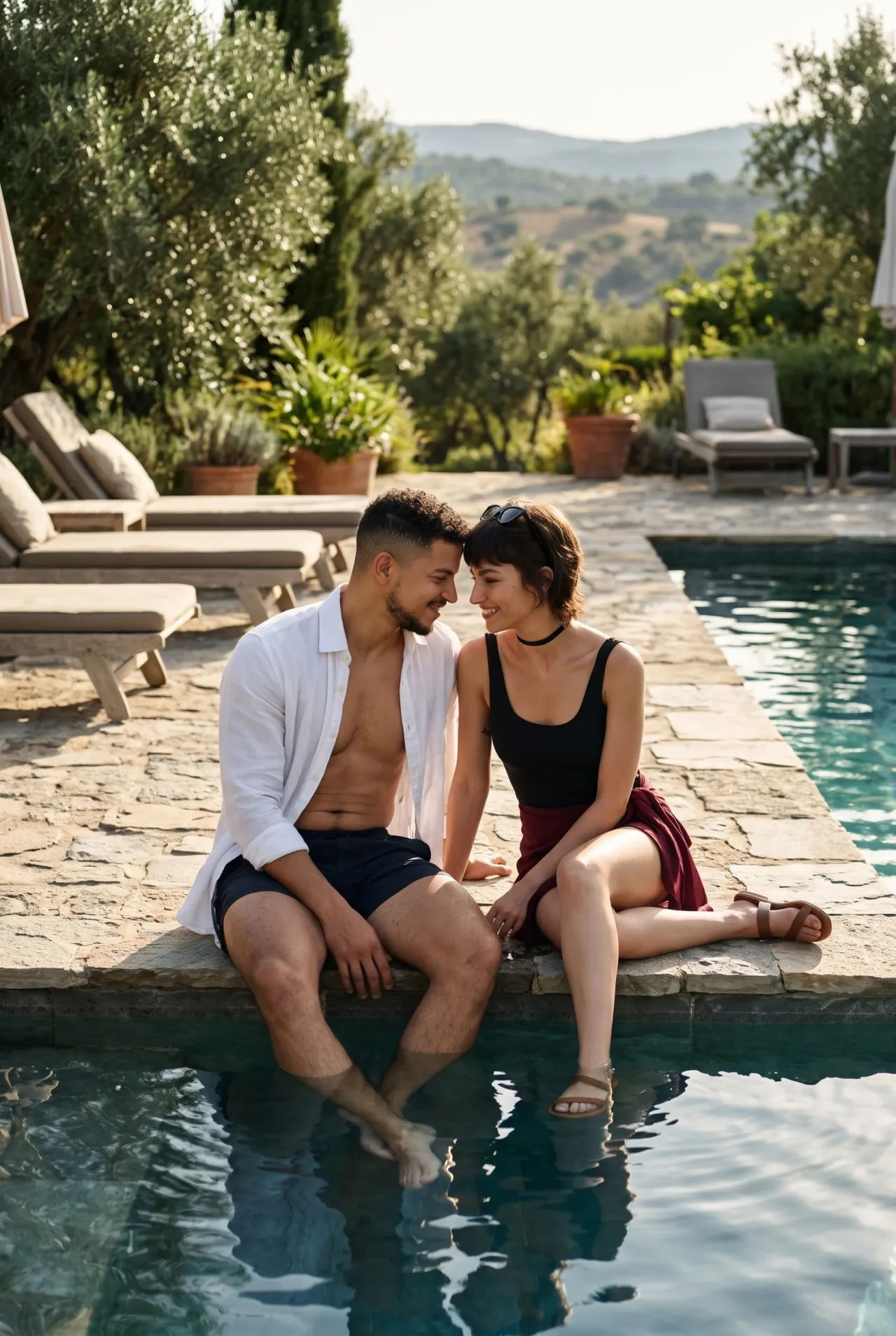 LA CASA DE PAPEL PRIVATE POOL ROMANCE