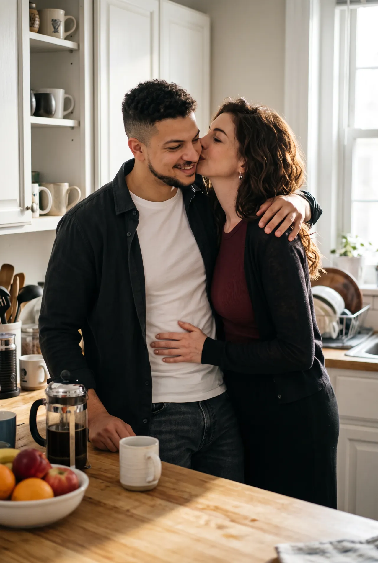SPONTANEOUS KITCHEN ROMANCE