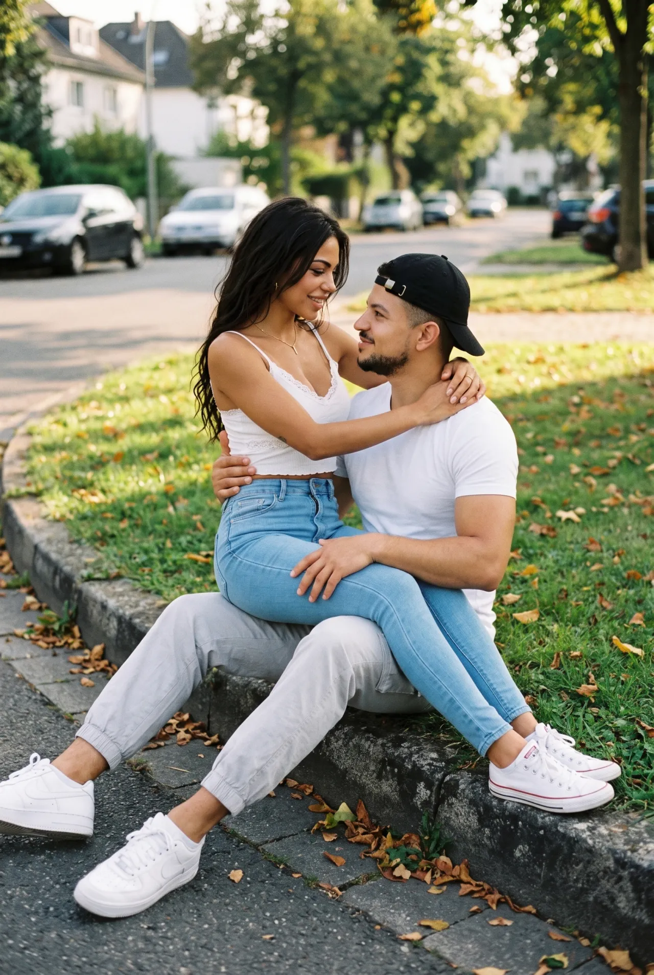 CASUAL CURBSIDE COUPLE