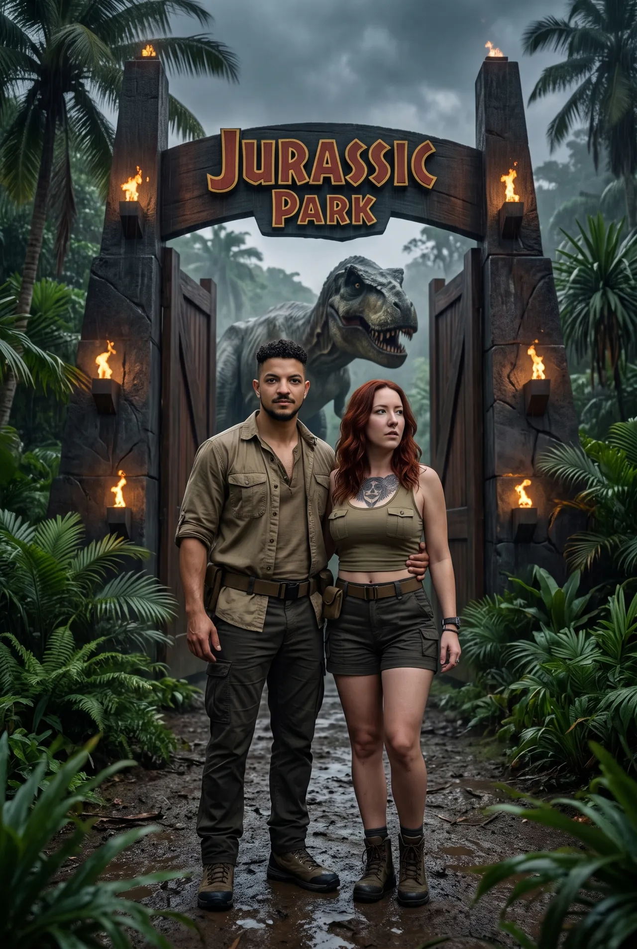 JURASSIC PARK WELCOME TO THE ISLAND