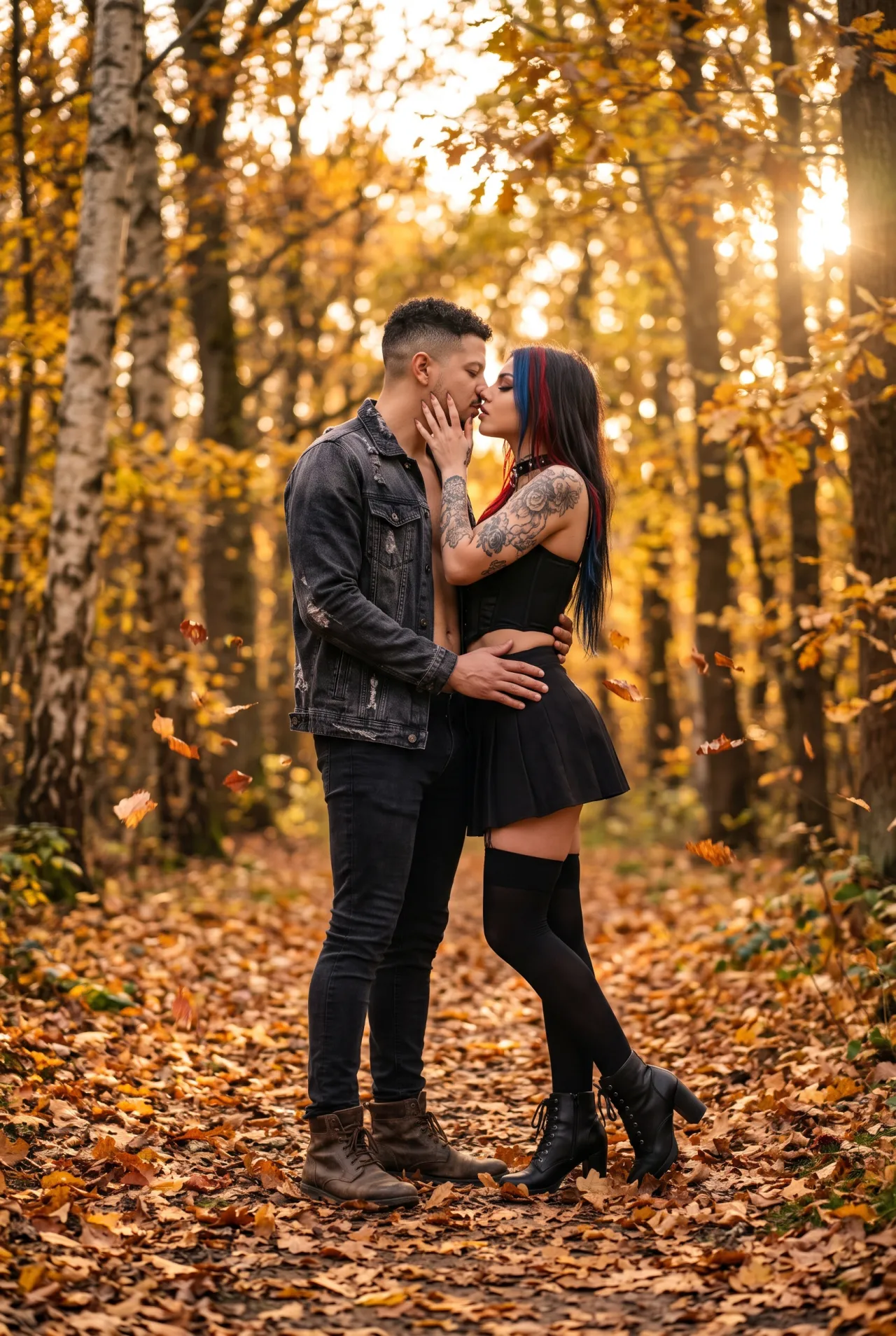 FALLING LEAVES, FALLING IN LOVE