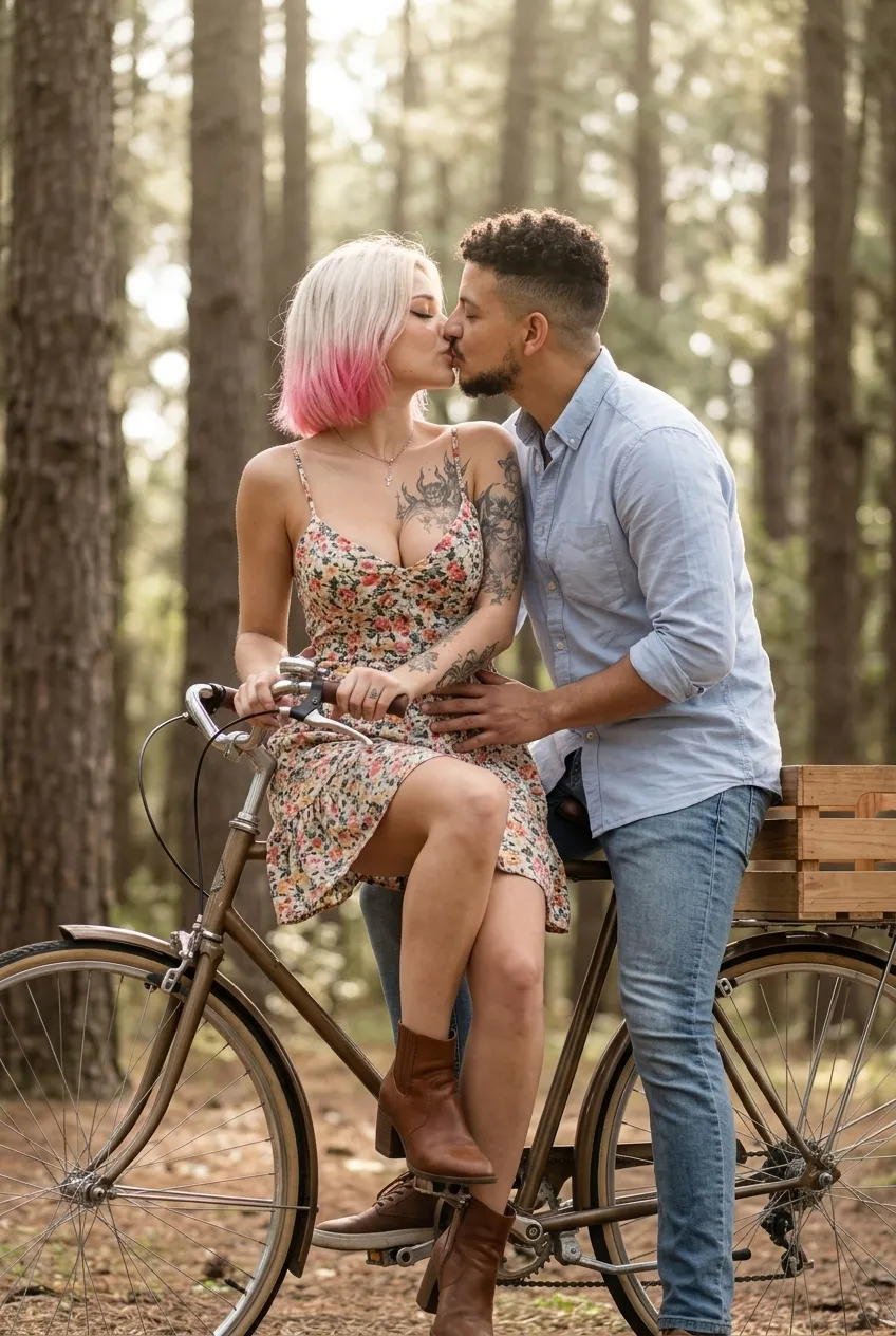 A kiss between two worlds
