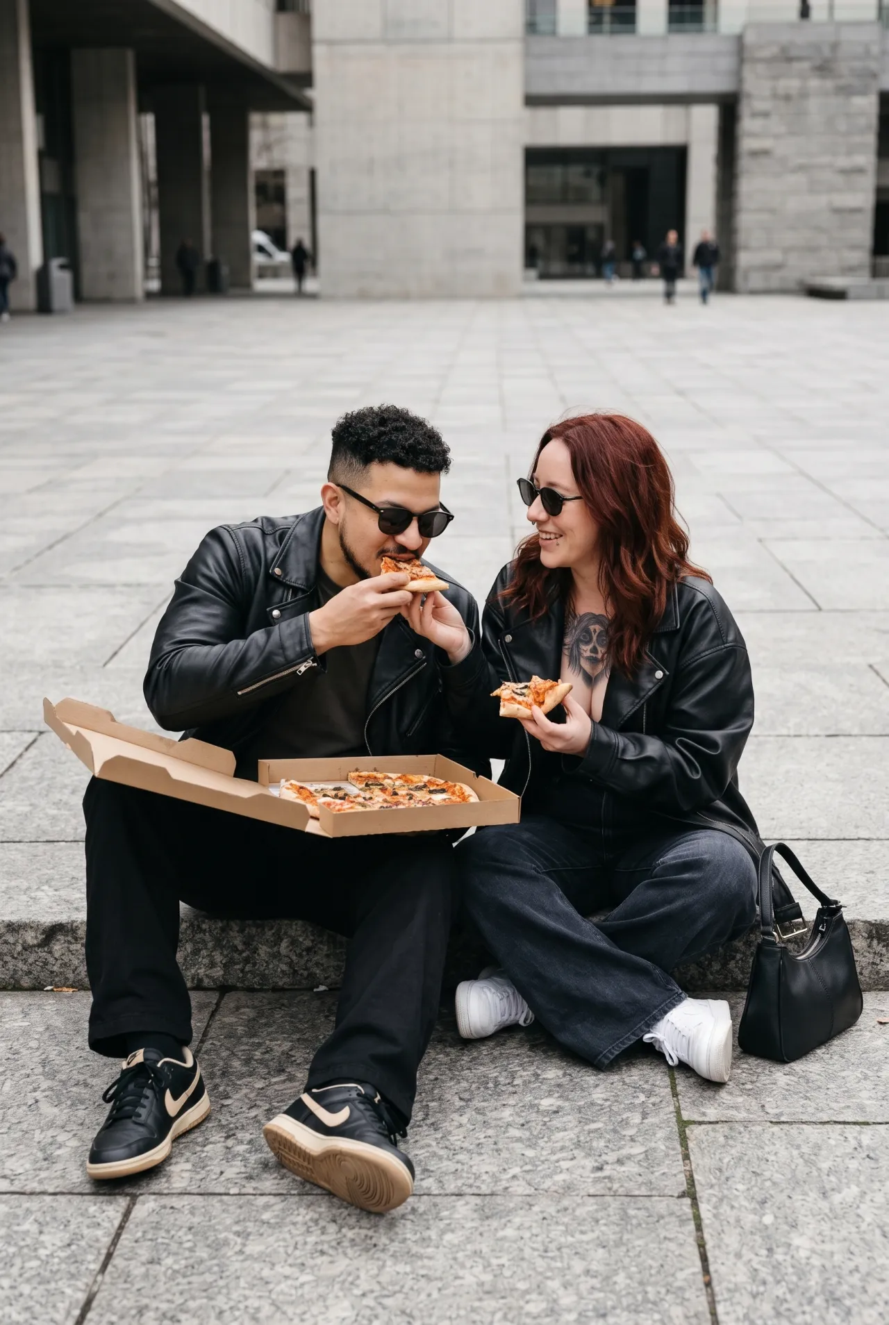 Street Pizza – Black Leather
