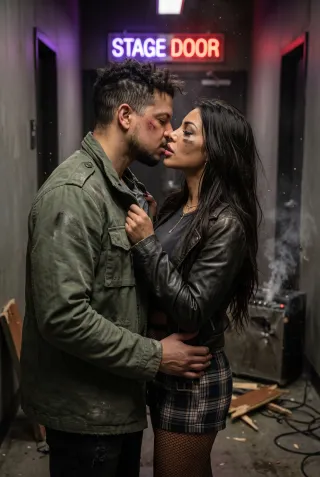 The Kiss in the Middle of the Chaos – Image 1