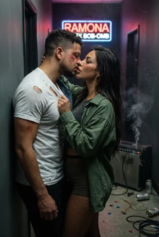 The Kiss in the Middle of the Chaos – Image 2