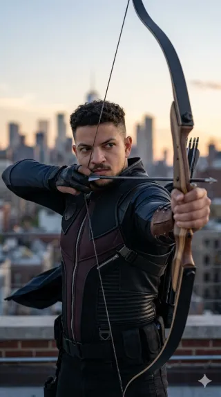 Action shot of a Hawkeye – Image 2