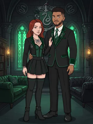 Slytherin Elite Couple – Image 1