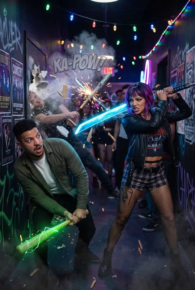 Ramona Katana-Action