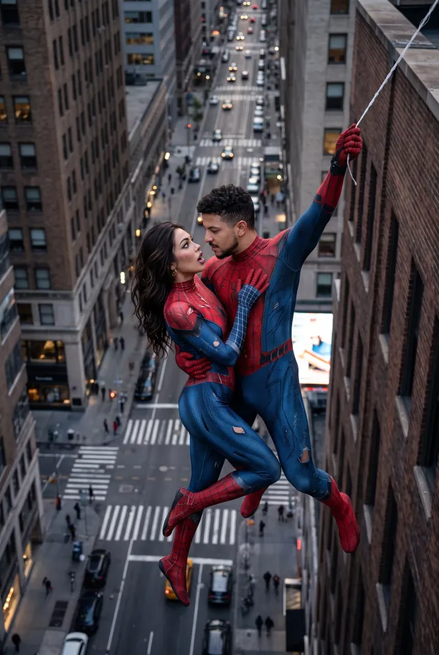 Spider-Man Saves Spider-Girl