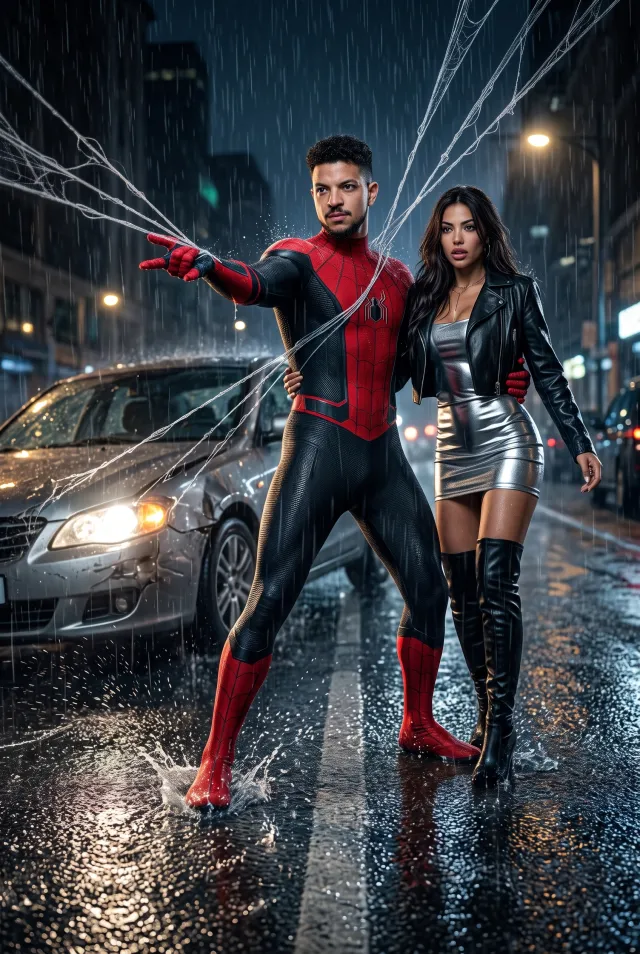 Rain, Steel & Webs