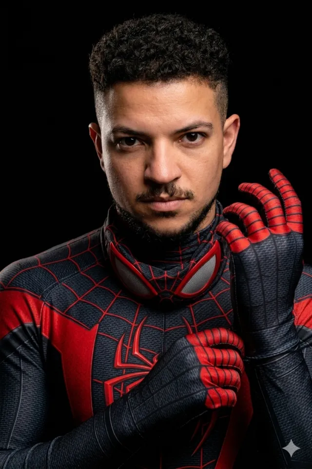 Black-Red Spiderman