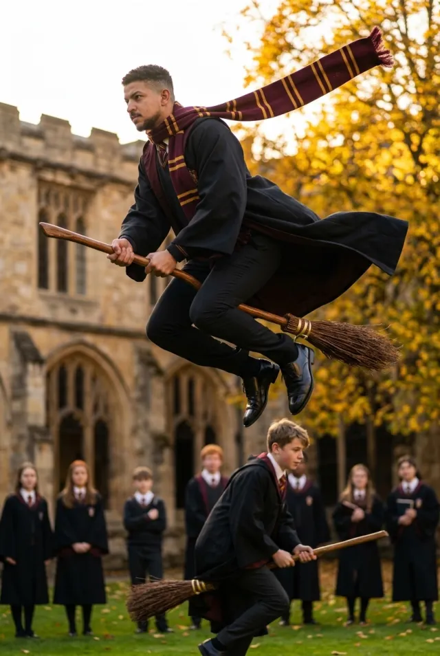 Flight Over Hogwarts