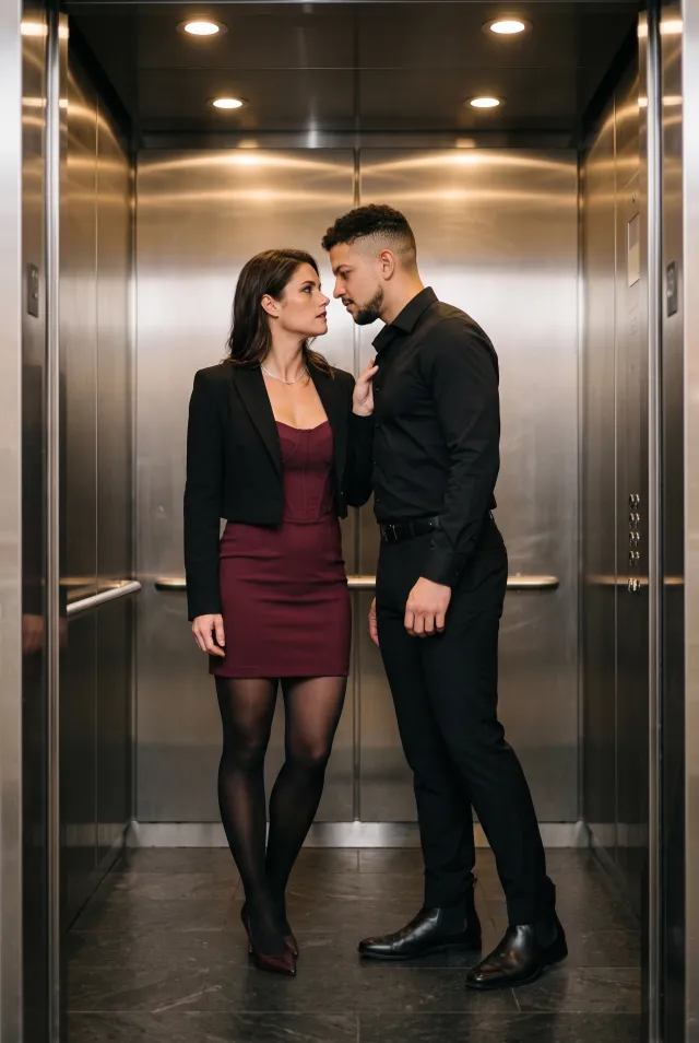 THE ALMOST KISS — ELEVATOR FASHION STORY