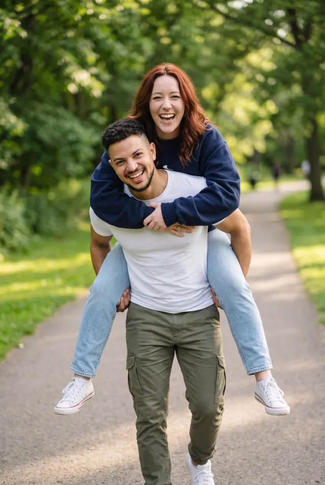 BEST FRIENDS | PIGGYBACK RIDE