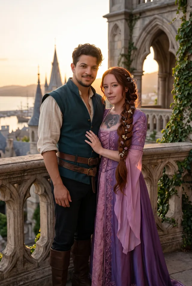 FLYNN & RAPUNZEL | ROYAL CASTLE
