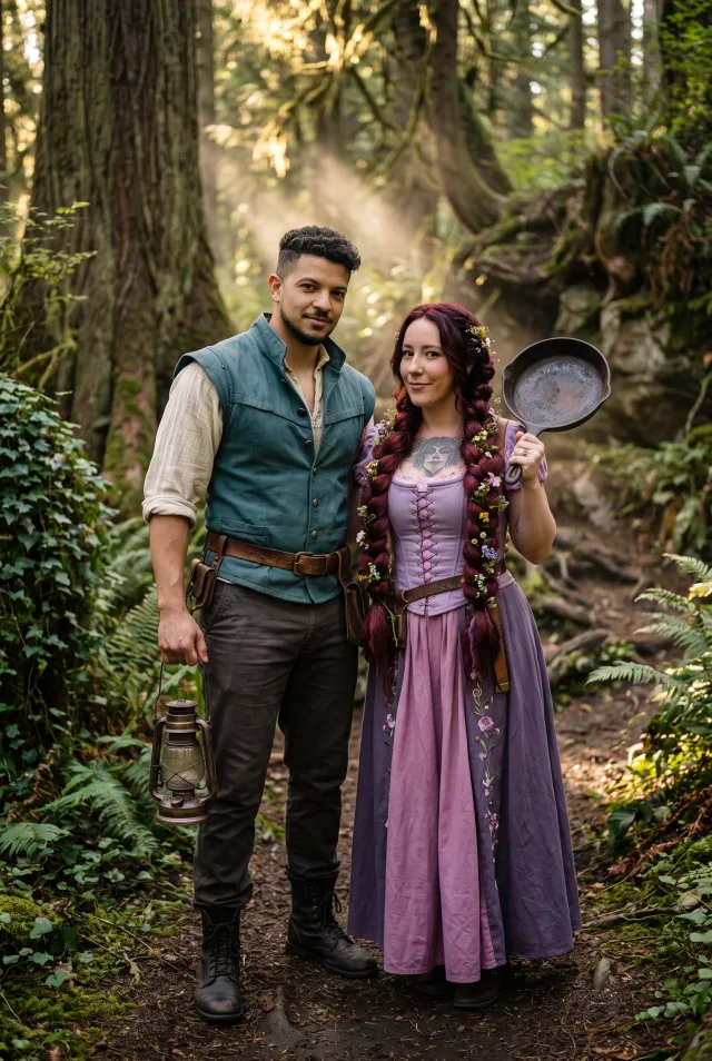FLYNN & RAPUNZEL | FOREST ADVENTURE