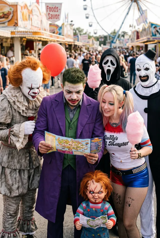 HORROR ICONS AT THE CARNIVAL