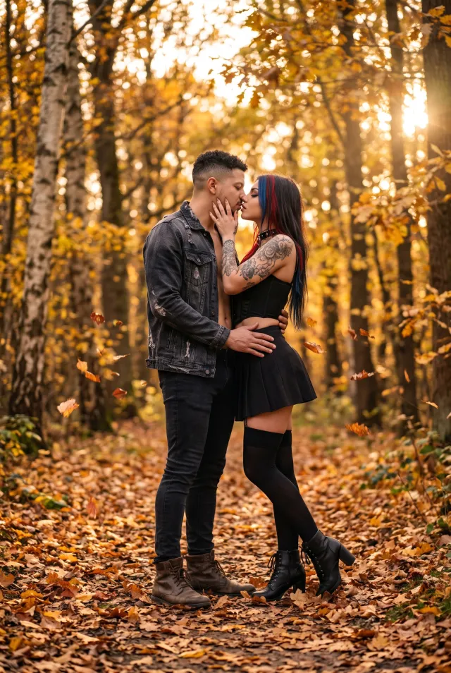 FALLING LEAVES, FALLING IN LOVE
