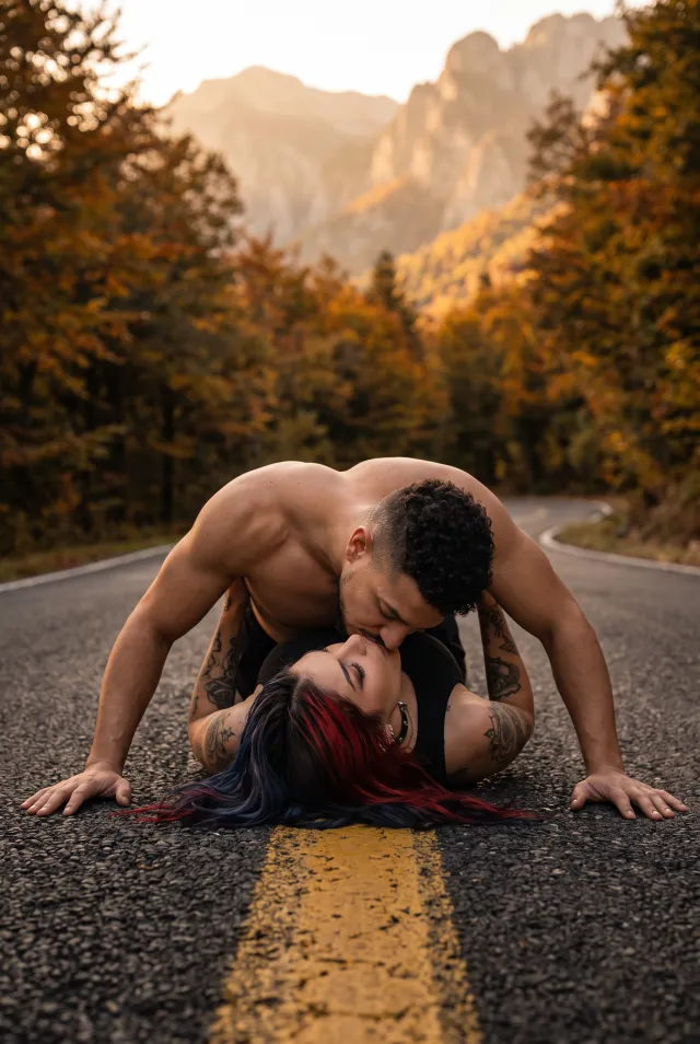Romantic Road Kiss