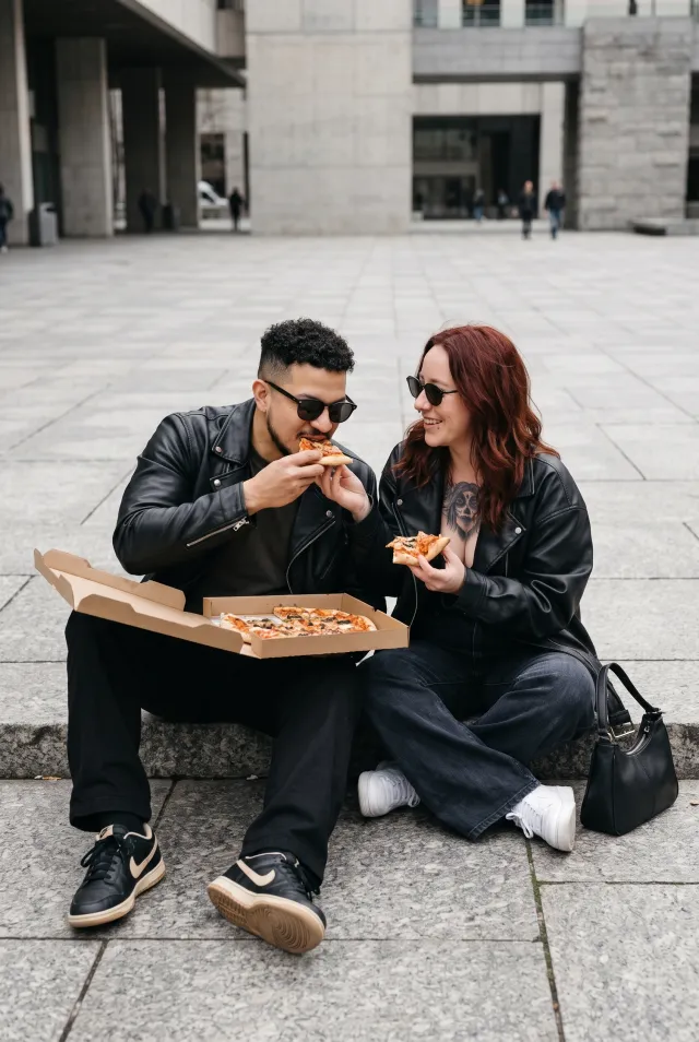 Street Pizza – Black Leather